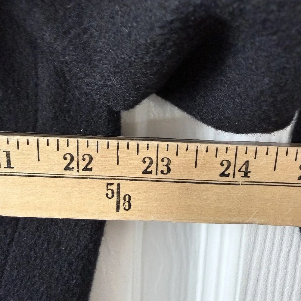WALLACHS 100% Camel Hair Blazer Black Gold Buttons Sport Coat Mens‎ 44 Old Money